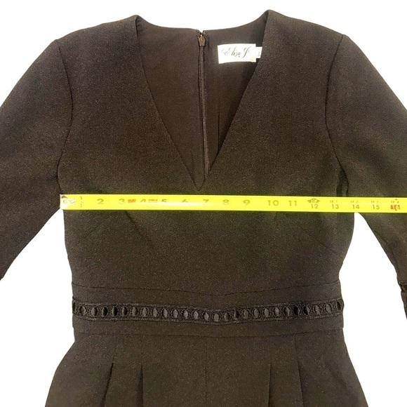 ELIZA J Bell Sleeve Wide Leg JUMPSUIT SIZE 2, BLACK from NORDSTROM - Picture 10 of 16